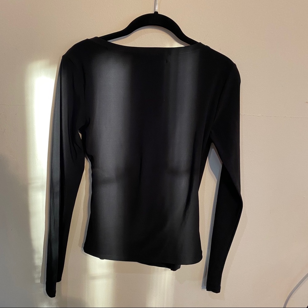 SOLD Pinup Girl Clothing Gia top black small - Picture 6 of 6